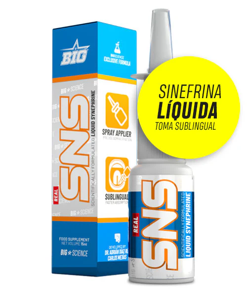 Sinefrina Líquida BIG REAL SNS – Energía y Rendimiento Deportivo [2025]